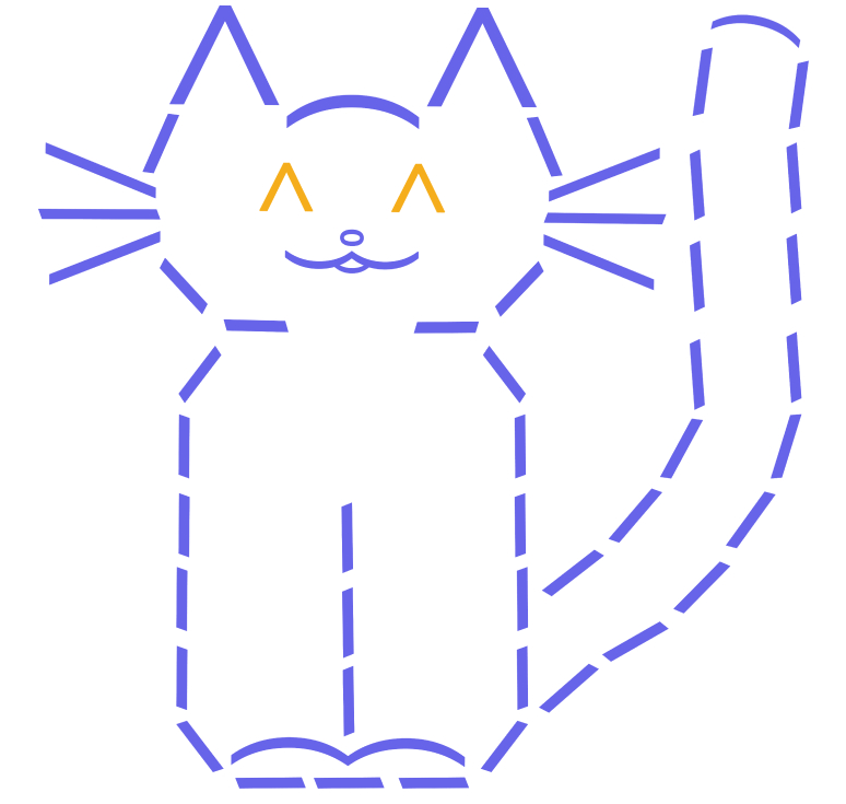 footer cat
